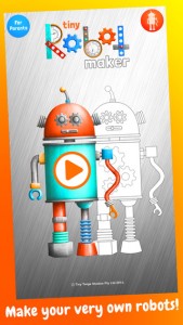 tiny robot maker app