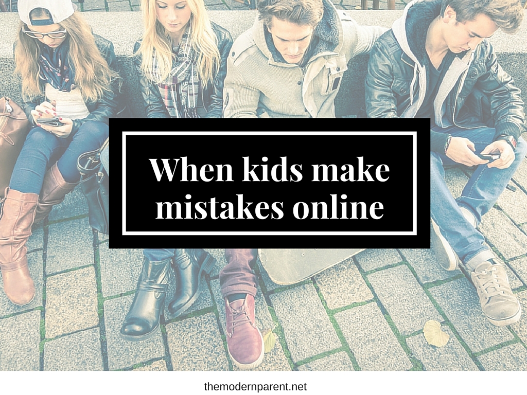 kids online mistakes