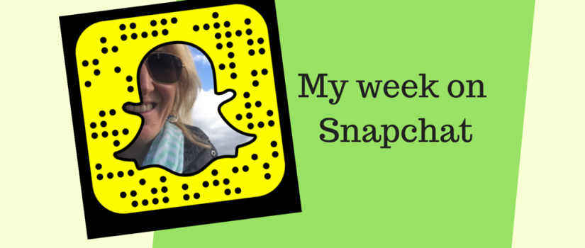 My week on snapchat: getting perspective for kids and parents week on snapchat