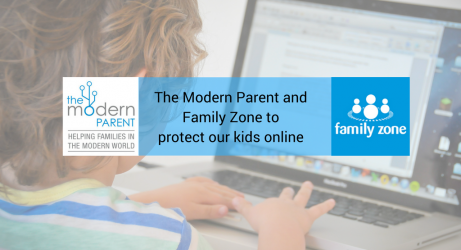 The Modern Parent teams with Family Zone to keep kids safe online family zone for online safey