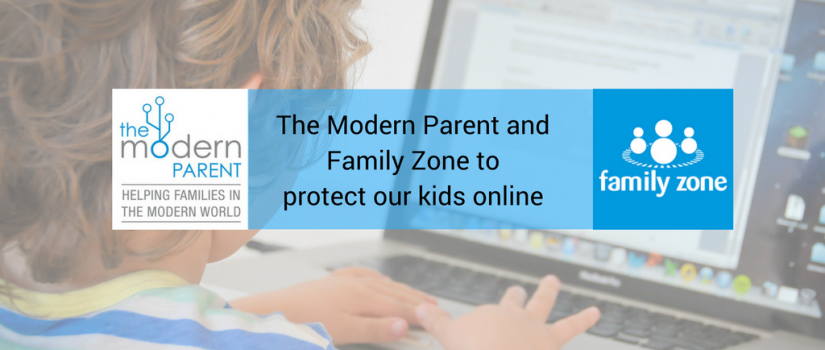 The Modern Parent teams with Family Zone to keep kids safe online family zone for online safey