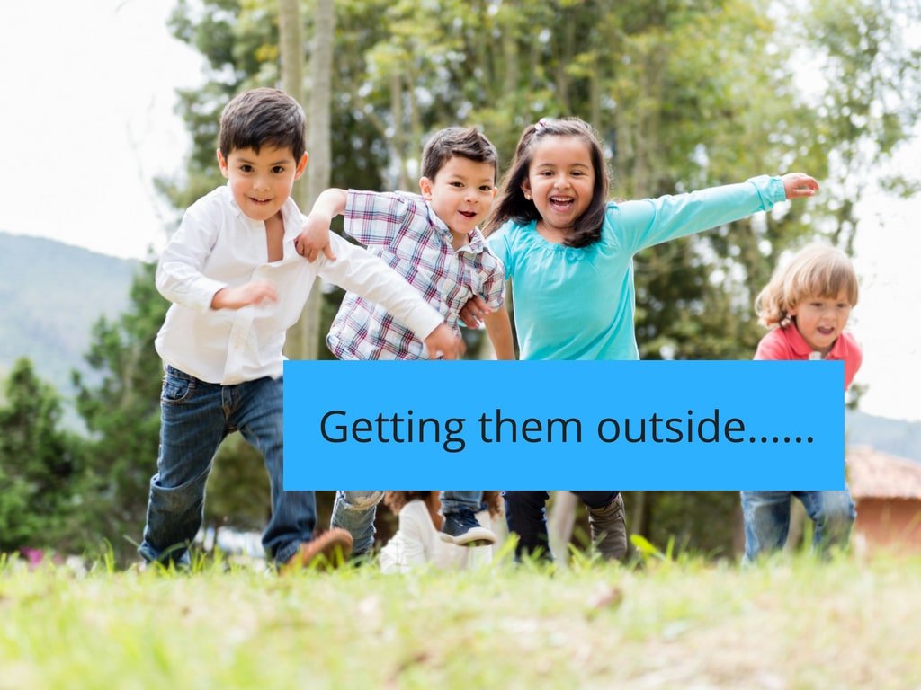 getting kids to play outside
