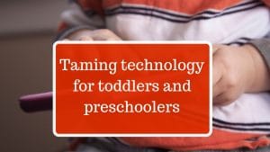 technology toddlers and preschoolers