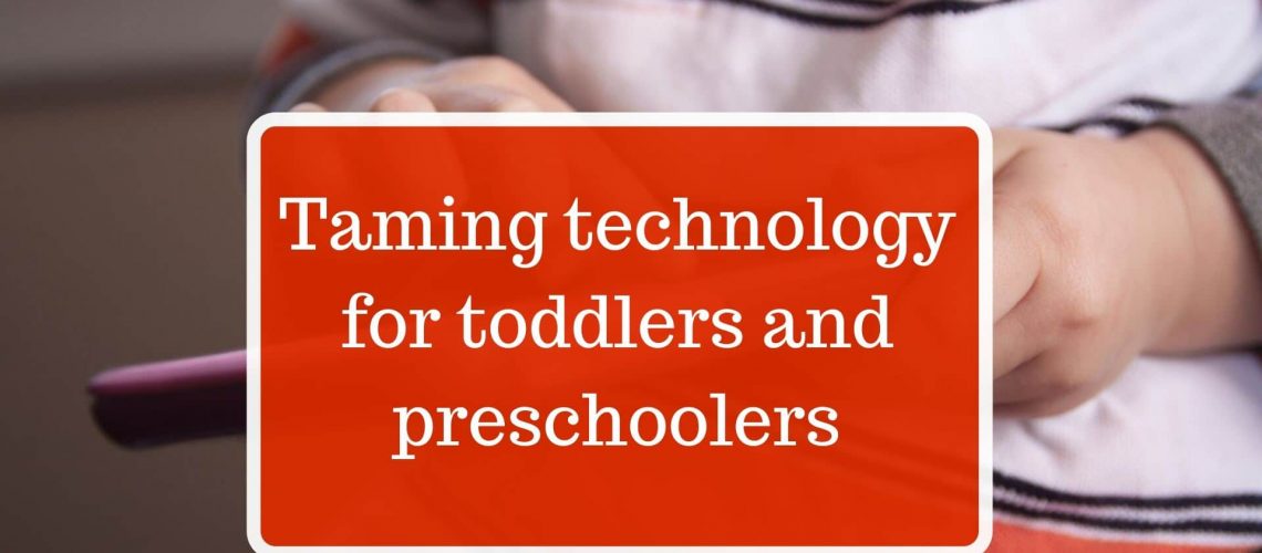 technology toddlers and preschoolers